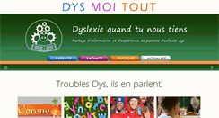 Desktop Screenshot of dysmoitout.org